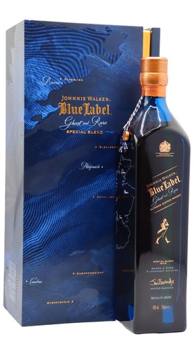Johnnie walker blue - -, label