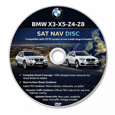 BMW X3-X5-Z4-Z8 Navigation CD