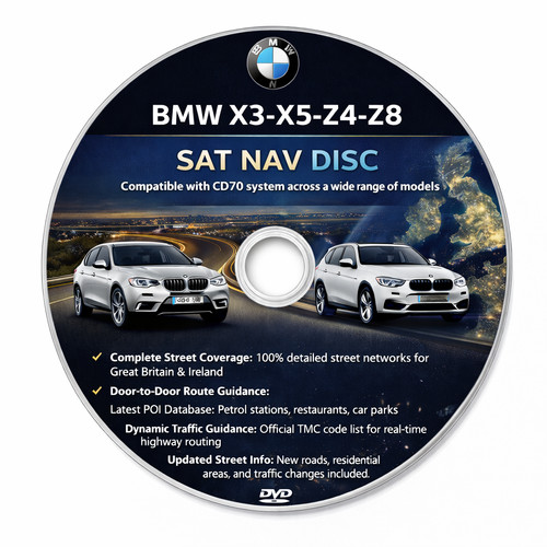 Bmw z8 navigation cd - navigation,