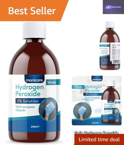 Hydrogen peroxide 250ml - hydrogen, 3%