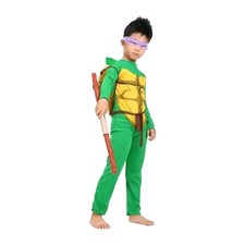 Turtles Ninja Kids Bodysuit Costume WorldBook Day Birthday Party Fancy Outfit