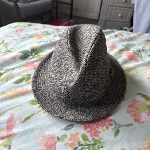 Harris tweed hat - tweed,