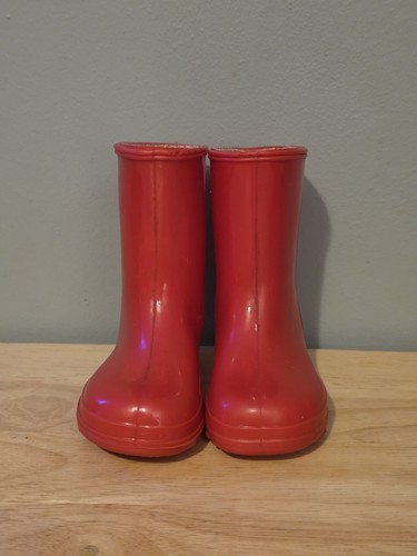 Vintage red wellington - vintage, boots