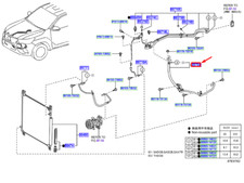 TOYOTA HILUX MK8 A/C Suction