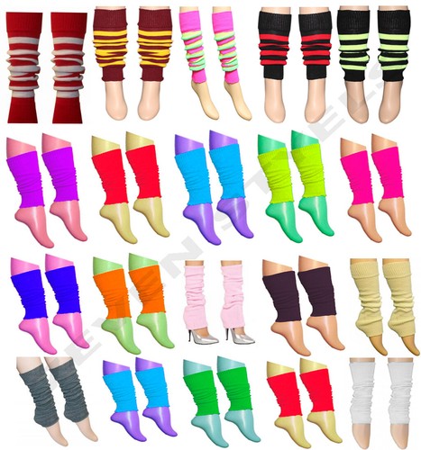 Leg warmers 80s dance fancy - warmers,