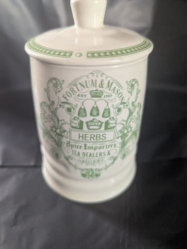 Fortnum and mason herbs jar - and,