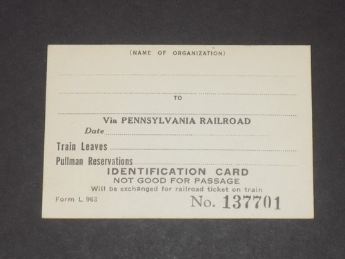 Pennsylvania railroad - pennsylvania,