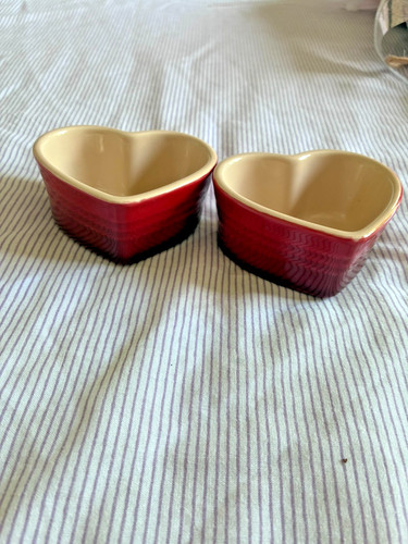 Set heart shaped ceramic - set,
