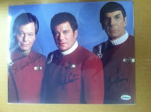 Signed deforest kelley - deforest,