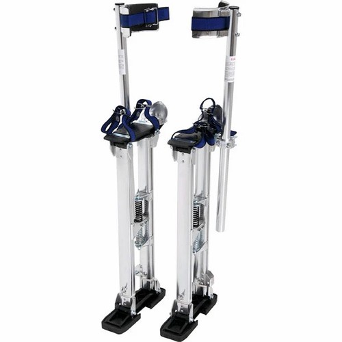 Adjustable plastering stilts - plastering, /