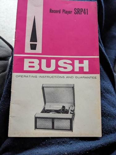 Bush srp41 record player - srp41,