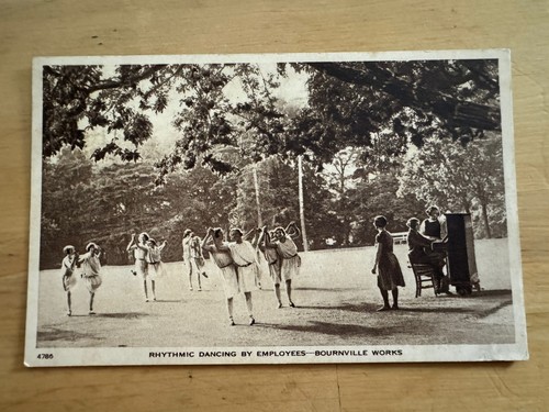 Postcard dancing employees - dancing,