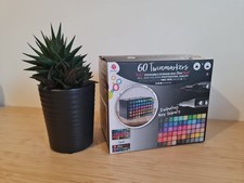 60 Twinmarkers Decotray Marker Pens With Stackable Storage Box