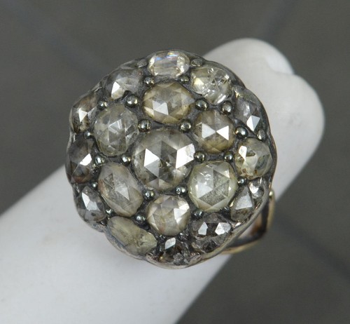 Georgian rose cut diamond and - rose,