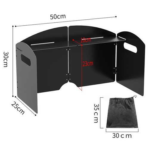 Portable wind shield for - wind,