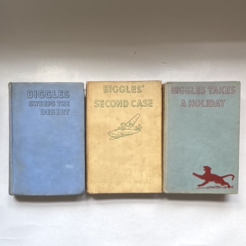 Capt johns 3x biggles - capt., w.e.