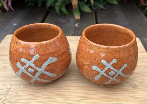 Japanese ceramic tea - 2x,