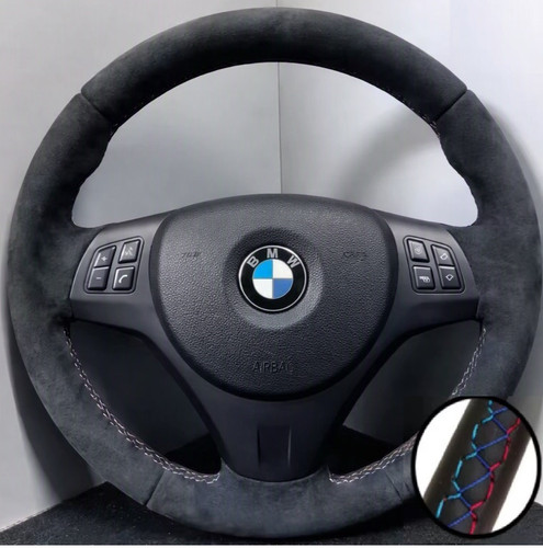 Bmw steering wheel cover - wheel, cover: