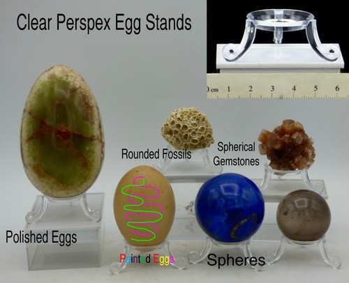 Clear perspex egg - egg, display