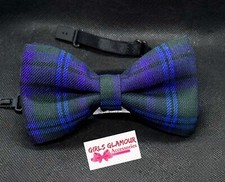 Spirit Of Scotland Bow Tie Necktie Dickie Wedding Burns Night Sash Tartan Kilt