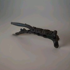 Antique Victorian Cast Iron Cork Press 27cm X 7cm Unrestored Original Patine