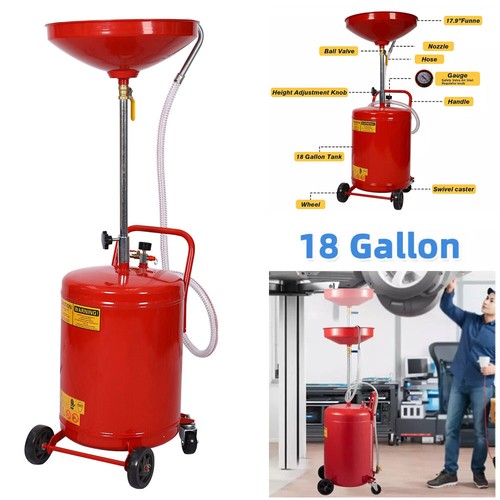 Portable waste oil - portable, drain