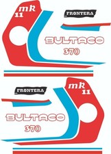 STAR SAM® STICKER KIT BULTACO