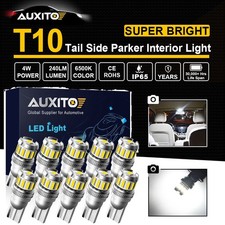 501 White Led Car Bulbs T10
