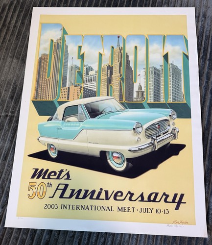 Vintage detroit car - detroit,