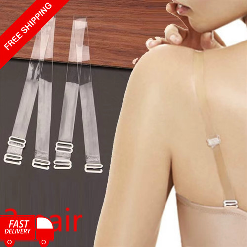 Pairs clear bra straps - pairs,