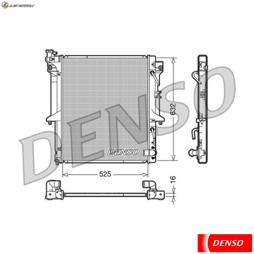 Radiator engine cooling - radiator,