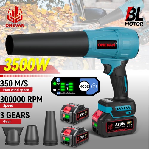 Cordless turbo blower - blower, jet