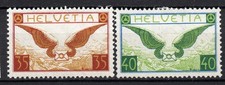 Switzerland 233-234x, Airmail