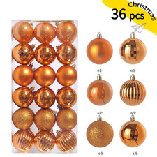 24-36pcs Christmas Balls 3-4cm