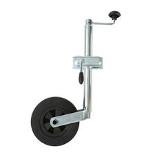 EX RETU Caravan Trailer Jockey Wheel 35mm 220lb