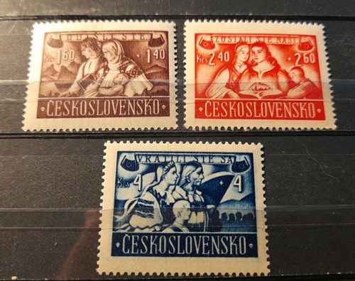Czechoslovakia stamps 1946 - czechoslovakia,