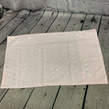 Vintage Cot Pillowcase Pink