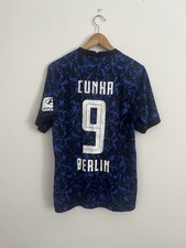 Hertha Berlin Away 2020/21 Football Shirt Medium #9 Cunha
