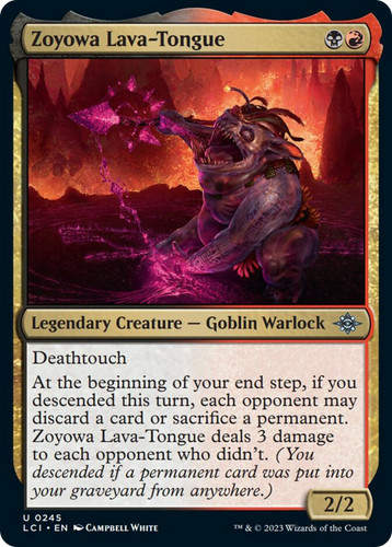 Mtg zoyowa lava tongue the - zoyowa, [the