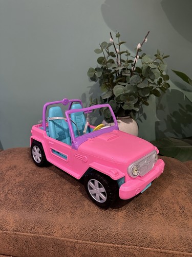 Barbie pink 4x4 - barbie, car