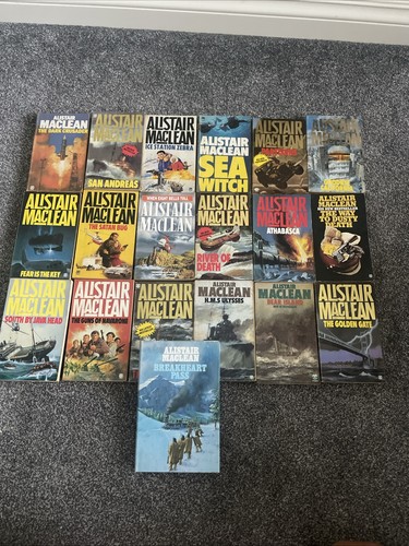 Alistair maclean book bundle - maclean, x