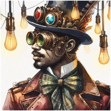 STEAMPUNK MAN - RETRO