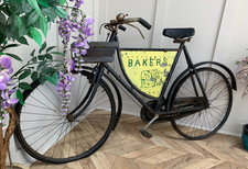 ANTIQUE VINTAGE BUTCHER'S BAKER'S DELIVERY BIKE RESTAURANT RETAIL PROP DISPLAY