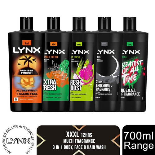 Lynx shower gel 12h refreshing - shower,