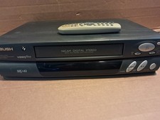 BUSH  VCR VHS Video Cassette Recorder PLAYER  REMOTE CONTROL