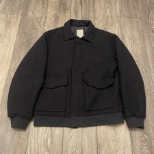 GAP Wool Bomber Jacket Black