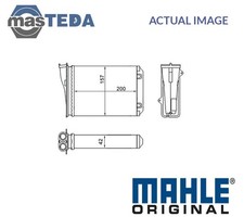 AH 274 000S HEATER RADIATOR