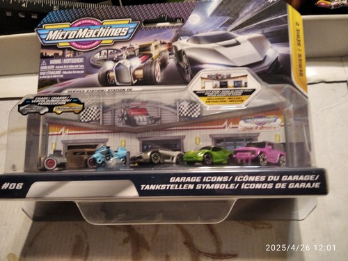 Micromachines garage icons - -,