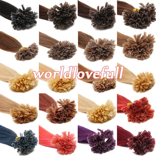Pre bonded keratin nail tip - pre,