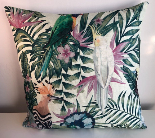 New cushion cover tropical